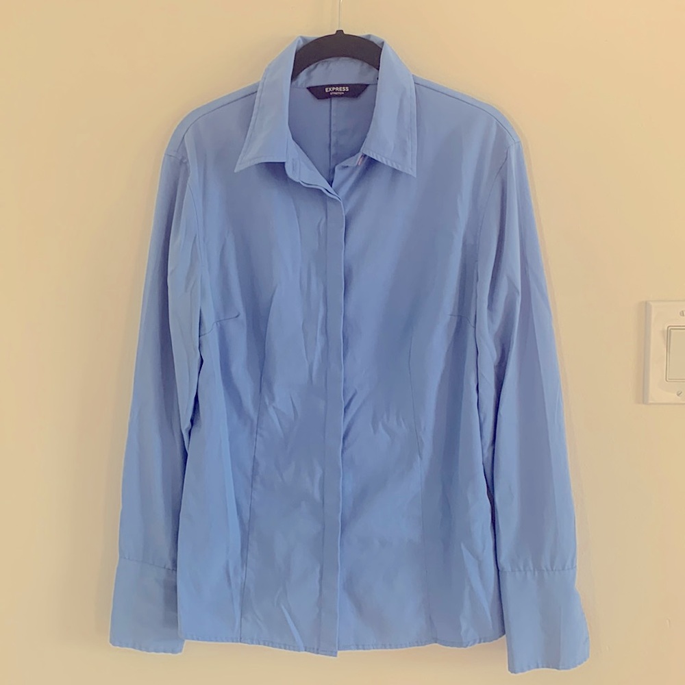 Brand: Express Size: Large Color: Blue